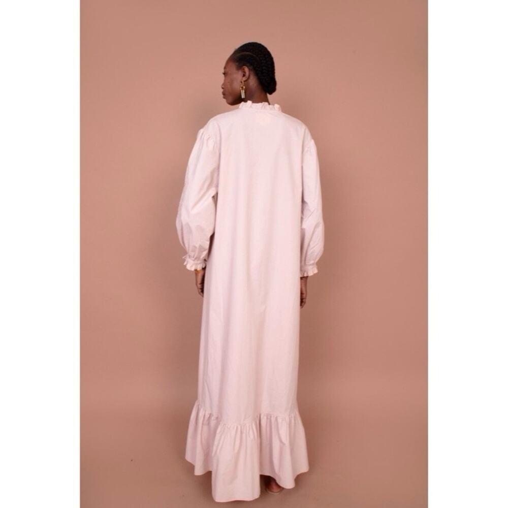 meadows Lavender Dress Blush Long Sleeve Maxi - Picture 3 of 10